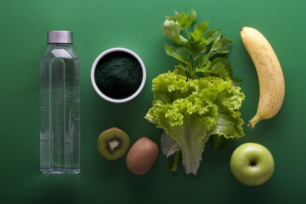 menú semanal dieta sin residuos